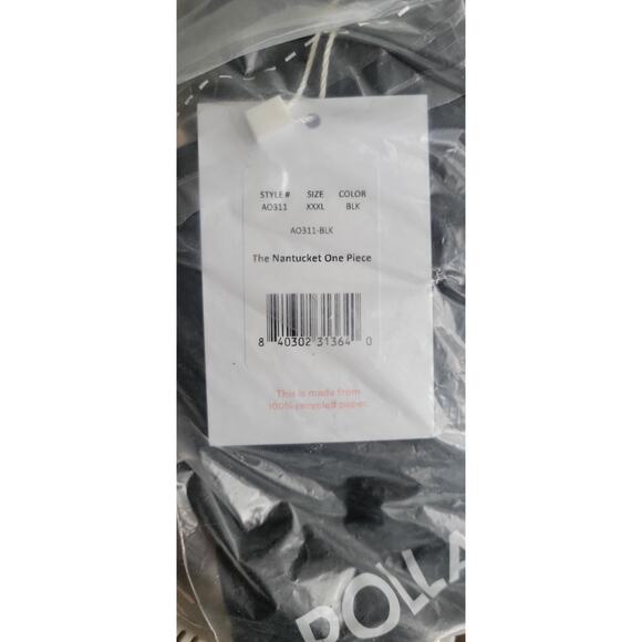 NWT Andie Swim The Nantucket One Piece Black Size XXXL - Picture 4 of 4